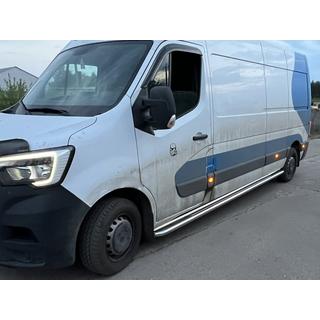 Stranski pragovi Premium (2 kos, nerj.) Opel Movano 2010–2021 fotografija 4