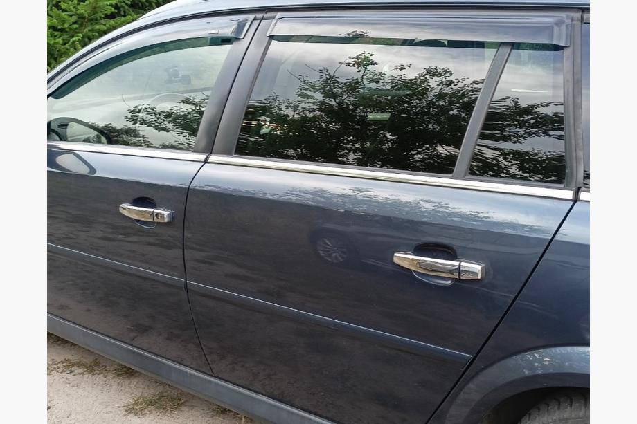 Opel Vectra C 2002–2008 Pokrovi kljuk vrat (4 kos, nerjaveče jeklo) Fotografija 4
