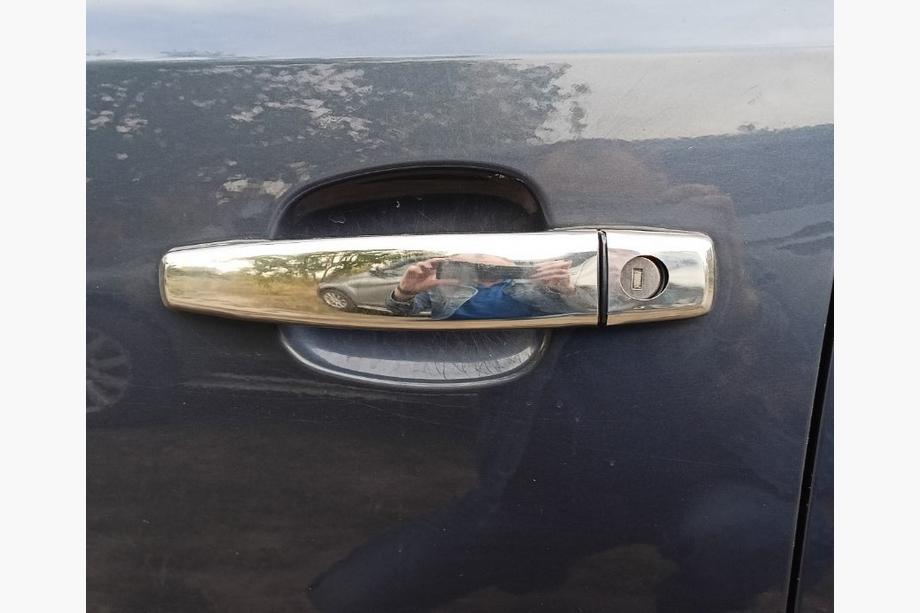 Opel Vectra C 2002–2008 Pokrovi kljuk vrat (4 kos, nerjaveče jeklo) Fotografija 3