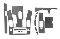 Nissan Navara 2006–2015 Komplet oblog armaturne plošče (12 kosov) Aluminij fotografija 2