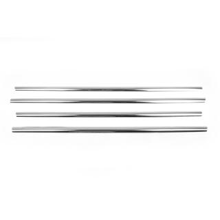 Zunanja okenska obroba (4 kosi, inox) fotografija 2
