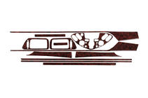 Nissan Primera P12 2002–2007 Obloge armaturne plošče fotografija 1