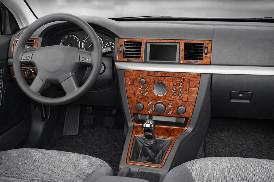 Opel Vectra C 2002–2008 Obloge armaturne plošče Karbon Image