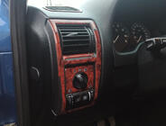 Opel Astra G Classic 1998–2012 Obloge armaturne plošče Karbon fotografija 2