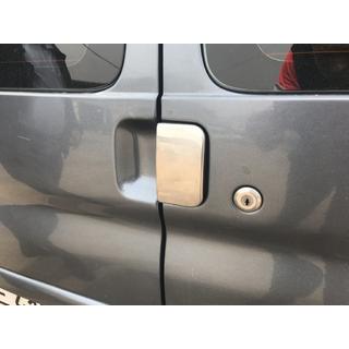 Kromirane prevleke za kljuke (nerjaveče jeklo) Peugeot Partner 1996–2008 fotografija 2