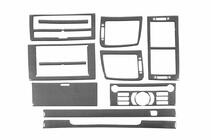 Peugeot 407 2004–2011 Prekrivni elementi za armaturno ploščo (Kit-1) Aluminij fotografija 5
