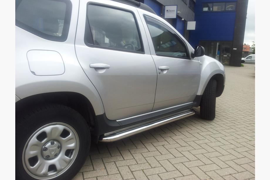 Renault Duster 2008–2017 Stranski pragovi Premium (2 kos, nerj.) Image