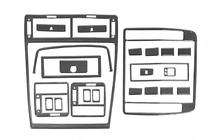 Seat Alhambra 1996–2010 Dekorativna obloga armaturne plošče Aluminij fotografija 9