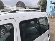 Renault Kangoo 1998–2008 Kromirane strešne sani Standardna osnova, plastične pritrdilne noge fotografija 8
