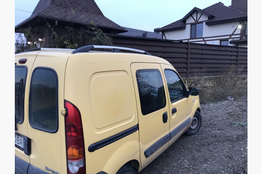 Renault Kangoo 1998–2008 Kromirane strešne sani Fotografija 7
