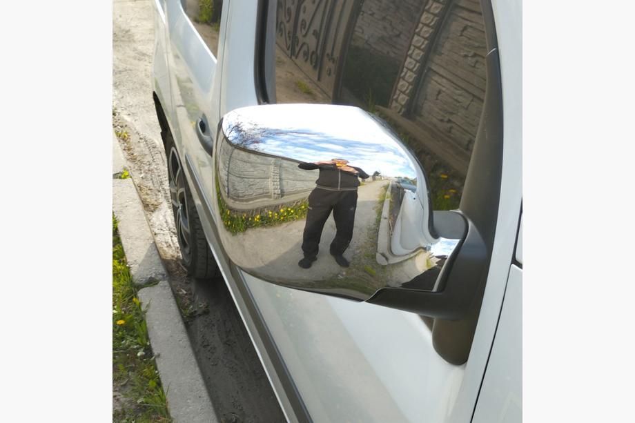Renault Kangoo 2008–2020 Kromirani pokrovi ogledal 2008-2013 (2 kosa) Image