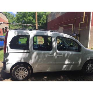 Črne strešne vzdolžne letve Renault Kangoo 2008–2020 fotografija 3