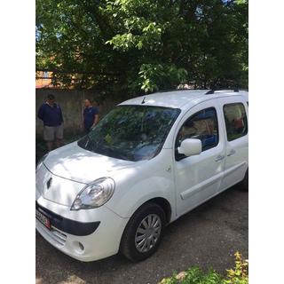 Črne strešne vzdolžne letve Renault Kangoo 2008–2020 fotografija 4