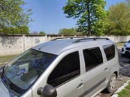 Renault Logan MCV 2005–2013 Črne strešne vzdolžne letve fotografija 1