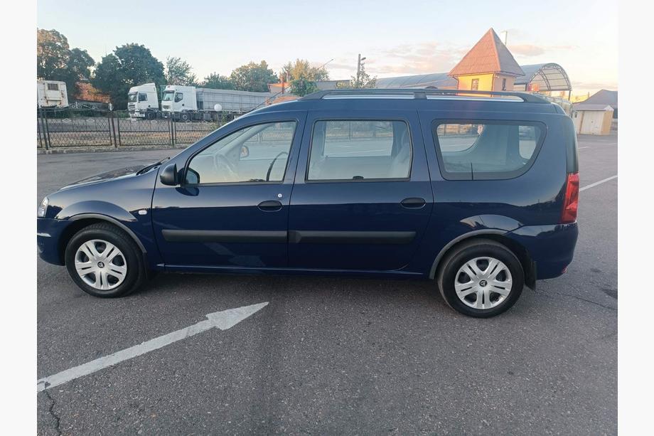 Renault Logan MCV 2005–2013 Črne strešne vzdolžne letve Fotografija 4