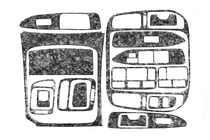 Toyota Land Cruiser 100 1998–2007 Obloge armaturne plošče Les fotografija 4