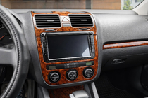 Volkswagen Jetta 2006–2011 Obloge armaturne plošče Aluminij fotografija 1