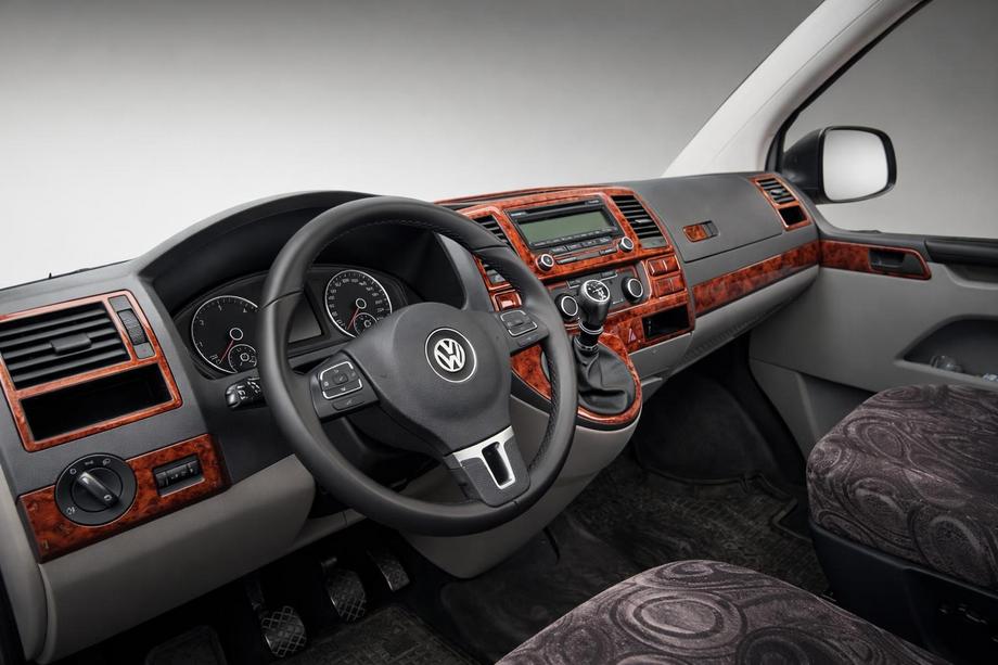 Volkswagen T5 2010–2015 Obloge armaturne plošče Les Image