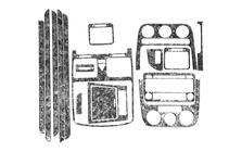 Volkswagen Golf 5 2003–2009 Obloge armaturne plošče Karbon fotografija 10