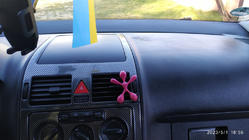 Volkswagen Touran 2003–2010 Obloge armaturne plošče Aluminij fotografija 12