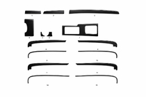 Chevrolet Epica 2006–2014 Obloge armaturne plošče (kit-2) Temni lesni furnir fotografija 1