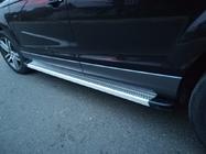 Audi Q7 2005–2015 Bočne stopnice Maya V2 (2 kosa, aluminij) fotografija 1