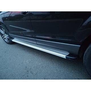 Bočne stopnice Maya V2 (2 kosa, aluminij) Audi Q7 2005–2015 fotografija 1