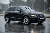 Audi Q5 2008–2017 Bočne stopnice Maya V2 (2 kosa, aluminij) fotografija 1