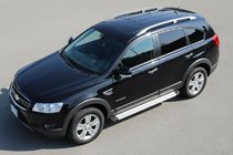 Chevrolet Captiva 2006–2019 Bočne stopnice Maya V2 (2 kos, aluminij) fotografija 1