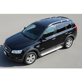 Bočne stopnice Maya V2 (2 kos, aluminij) Chevrolet Captiva 2006–2019 fotografija 1
