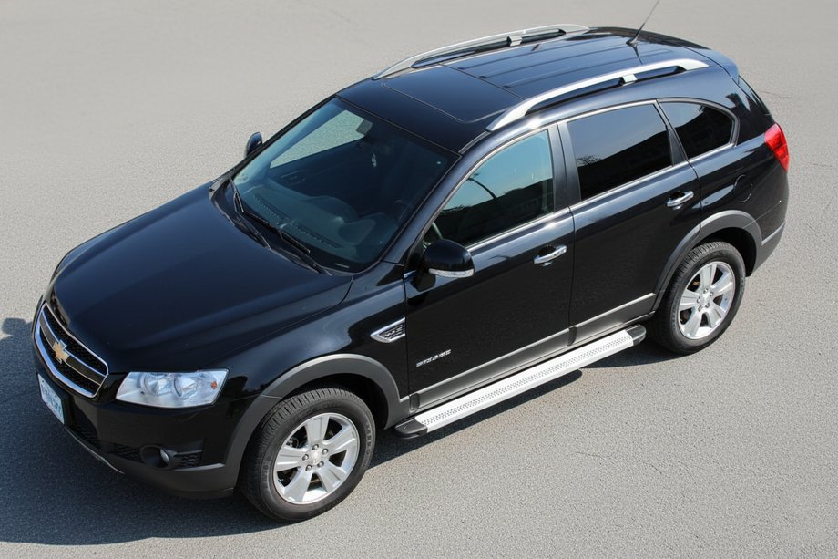 Chevrolet Captiva 2006–2019 Bočne stopnice Maya V2 (2 kos, aluminij) Image