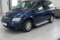 Chrysler Voyager 2001–2007 Bočne stopnice Maya V2 (2 kosa, aluminij) fotografija 1