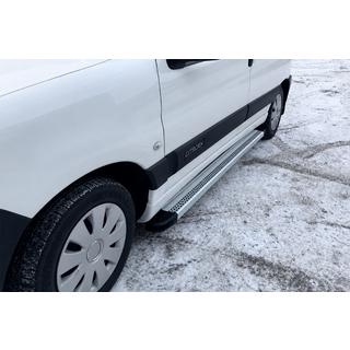 Bočne stopnice Maya V2 (2 kosa, aluminij) Citroen Berlingo 1996–2008 fotografija 1