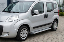 Citroen Nemo 2007–2017 Bočne stopnice Maya V2 (2 kosa, aluminij) fotografija 1