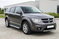 Dodge Journey 2008–2020 Bočne stopnice Maya V2 (2 kosa, aluminij) fotografija 1