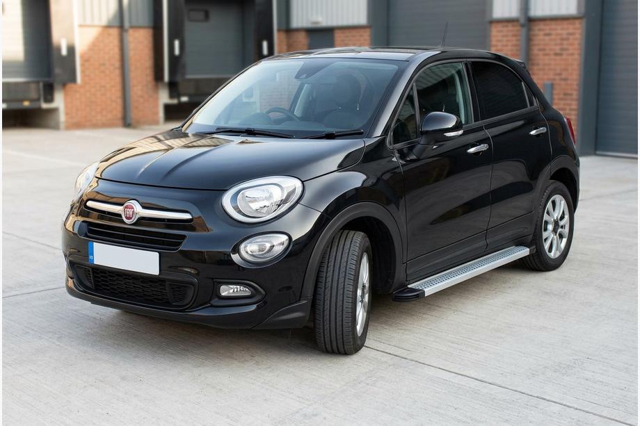 Fiat 500X 2014–2024 Bočne stopnice Maya V2 (2 kosa, aluminij) Image