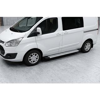 Bočne stopnice Maya V2 (2 kosa, aluminij) Ford Custom 2013–2022 fotografija 1