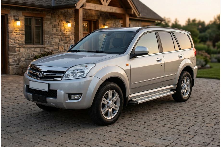 GreatWall Haval/Hover H3 2005–2013 Bočne stopnice Maya V2 (2 kosa, aluminij) Image