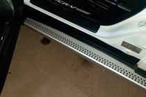 Honda CRV 2012–2016 Bočne stopnice Maya V2 (2 kosa, aluminij) fotografija 5