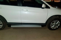 Honda CRV 2012–2016 Bočne stopnice Maya V2 (2 kosa, aluminij) fotografija 9
