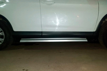 Honda CRV 2012–2016 Bočne stopnice Maya V2 (2 kosa, aluminij) fotografija 4