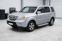 Honda Pilot 2008–2015 Bočne stopnice Maya V2 (2 kosa, aluminij) fotografija 1
