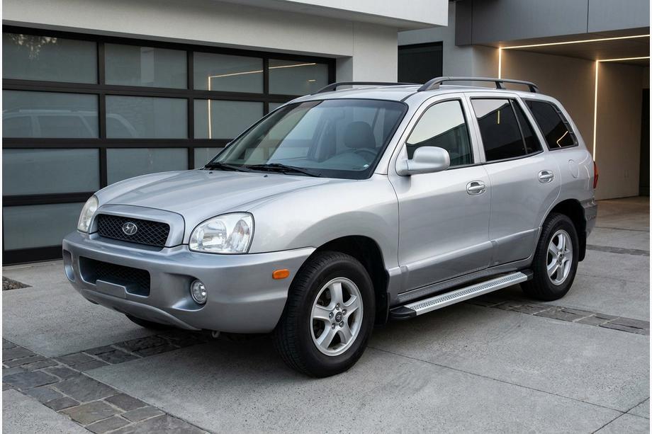 Hyundai Santa Fe 1 2000–2006 Bočne stopnice Maya V2 (2 kosa, aluminij) Image