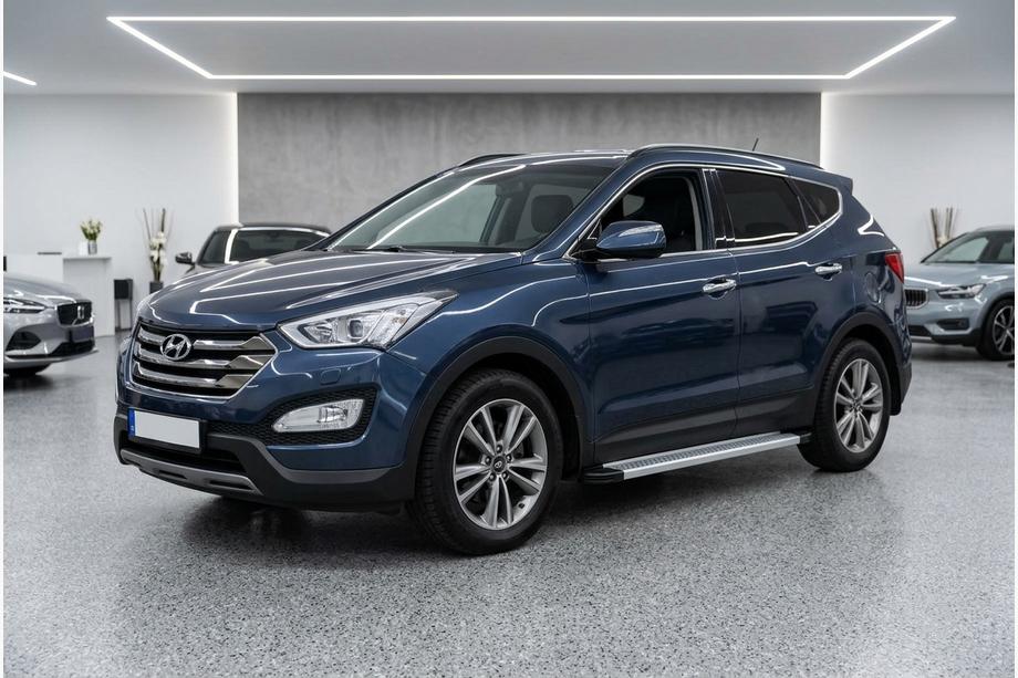 Hyundai Santa Fe 3 2012–2018 Bočne stopnice Maya V2 (2 kosa, aluminij) Image