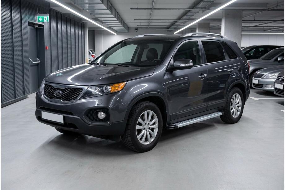 Kia Sorento II XM 2009–2014 Bočne stopnice Maya V2 (2 kosa, aluminij) 2010–2013 Image