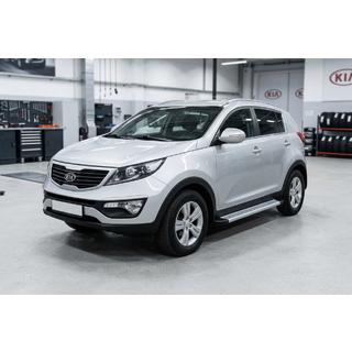 Bočne stopnice Maya V2 (2 kosa, aluminij) Kia Sportage 2010–2015 fotografija 1