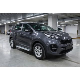 Bočne stopnice Maya V2 (2 kosa, aluminij) Kia Sportage 2015–2021 fotografija 1