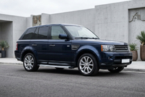 Range Rover Sport 2005–2013 Bočne stopnice Maya V2 (2 kosa, aluminij) fotografija 1