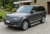 Range Rover IV L405 2013–2021 Bočne stopnice Maya V2 (2 kosa, aluminij) fotografija 1