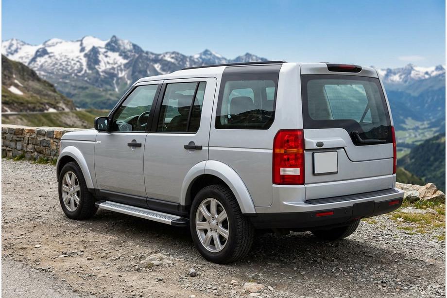Land Rover Discovery III 2004–2009 Bočne stopnice Maya V2 (2 kosa, aluminij) Image